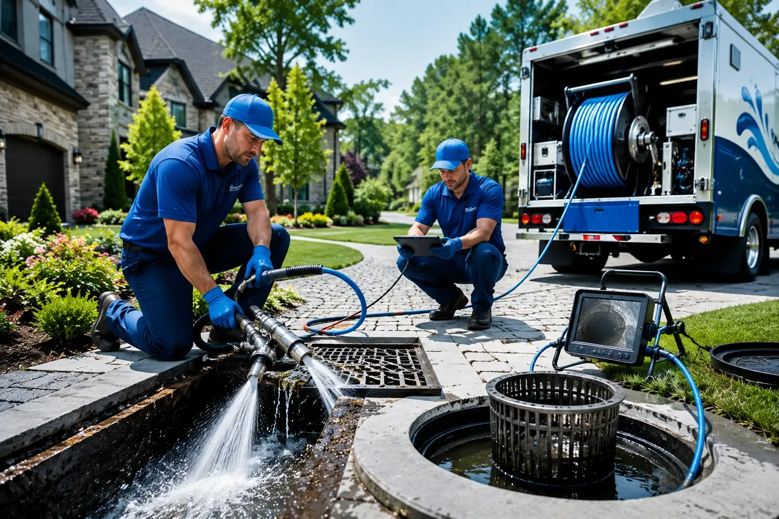 Local outdoor drain cleaning professionals in Kegley, WV